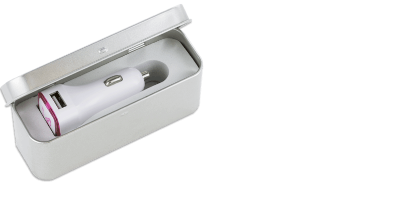 Duo - Branded Car Charger Duo - Branded Car Charger