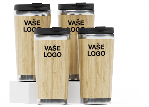 Promotional Bamboo Insulated Travel Cup