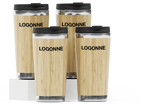 Promotional Bamboo Insulated Travel Cup