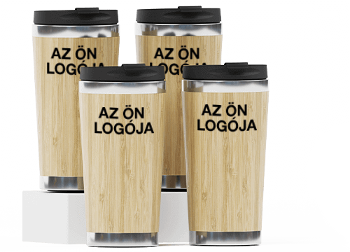Promotional Bamboo Insulated Travel Cup