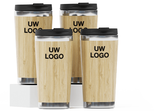 Promotional Bamboo Insulated Travel Cup