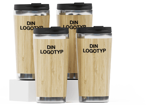 Promotional Bamboo Insulated Travel Cup