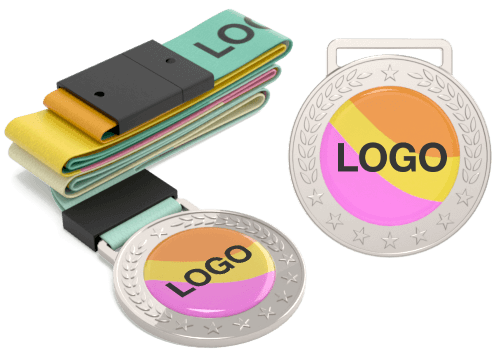 Podium - Custom Medals with Logo