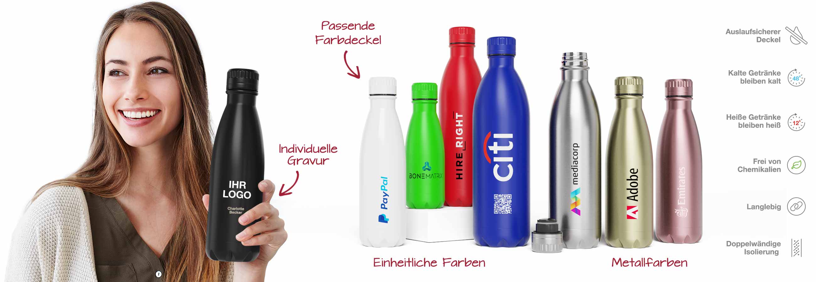 Browse Our Range of Customisable Water Bottles