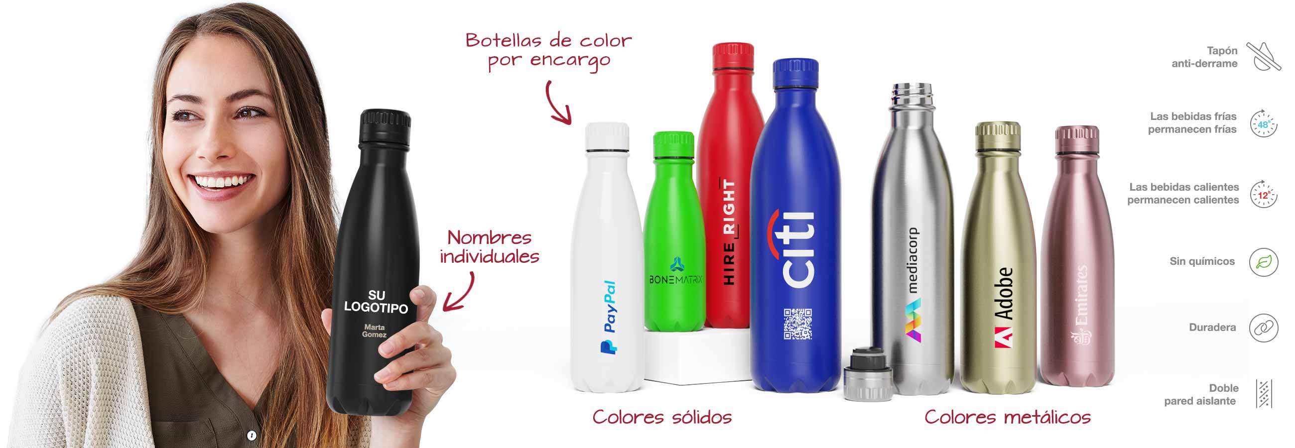 Browse Our Range of Customisable Water Bottles