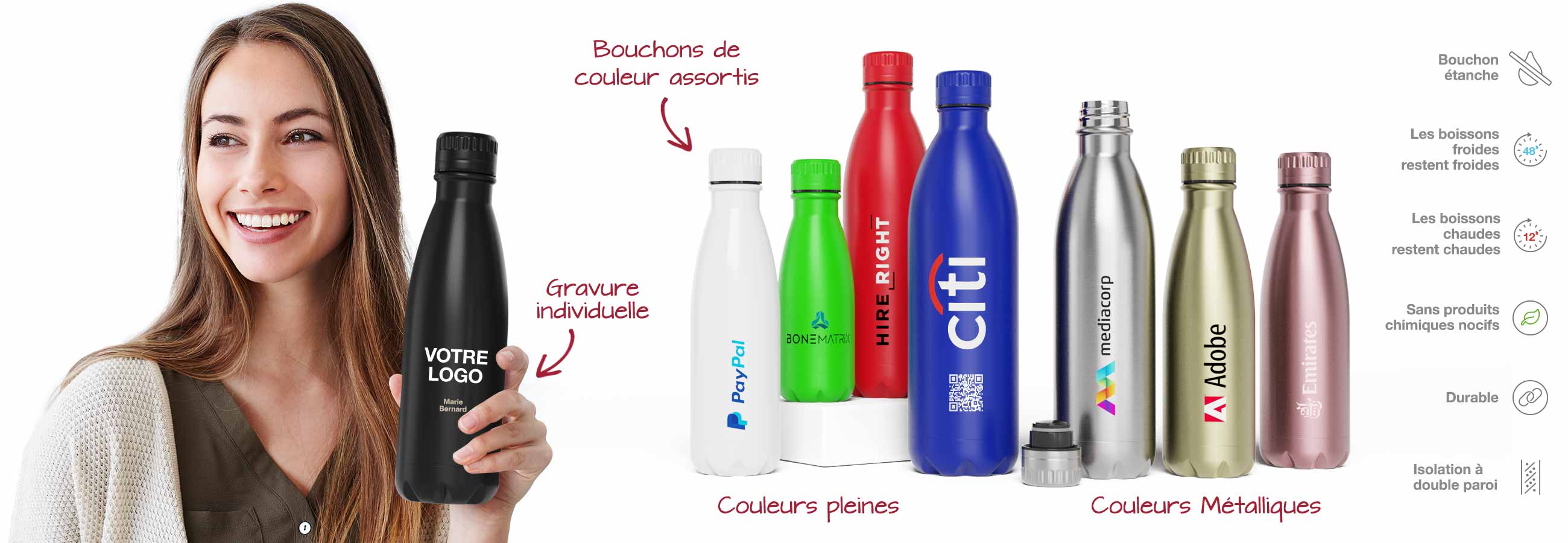 Browse Our Range of Customisable Water Bottles