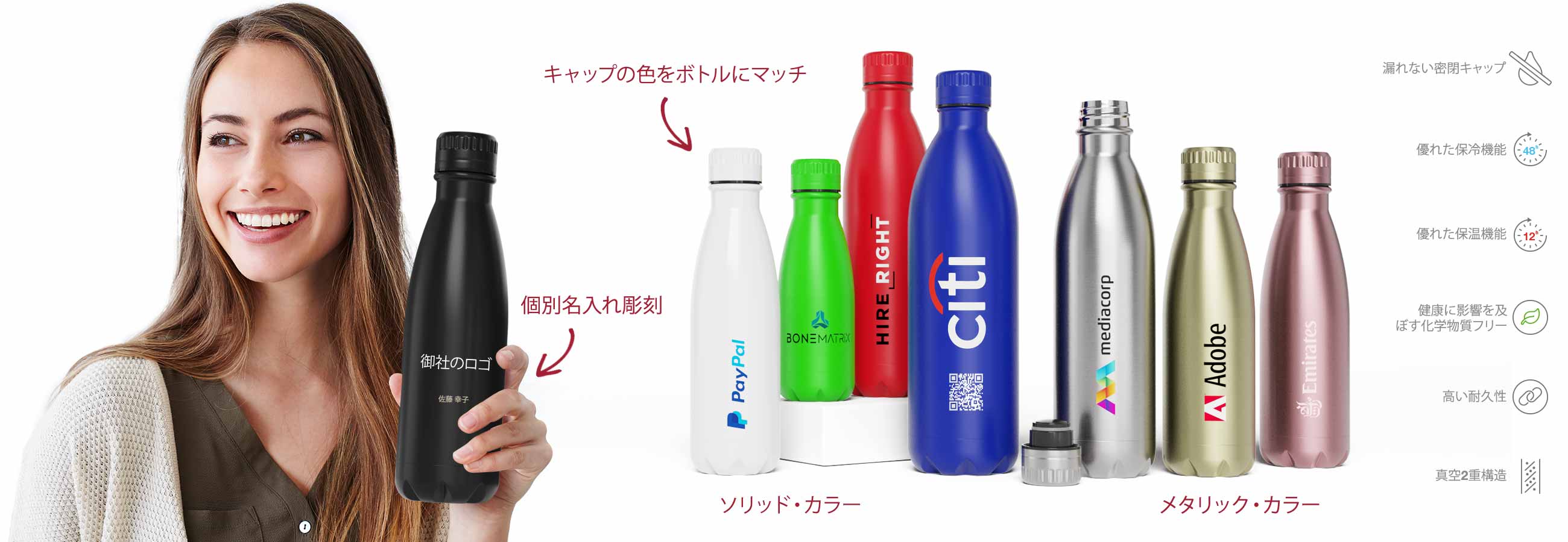 Browse Our Range of Customisable Water Bottles