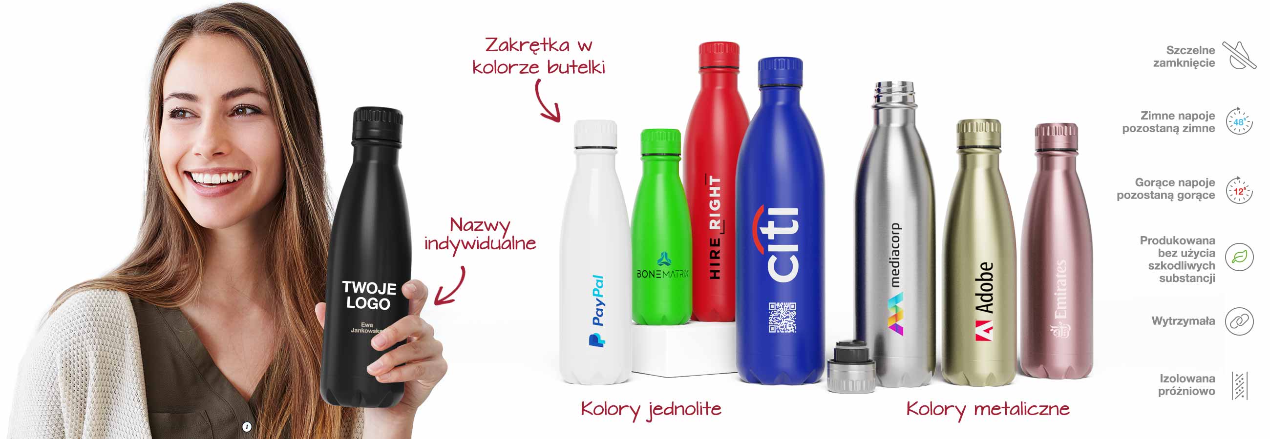 Browse Our Range of Customisable Water Bottles