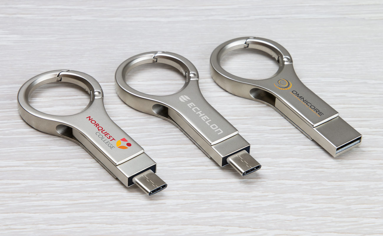 Personalised USB Stick With USB-C, Active
