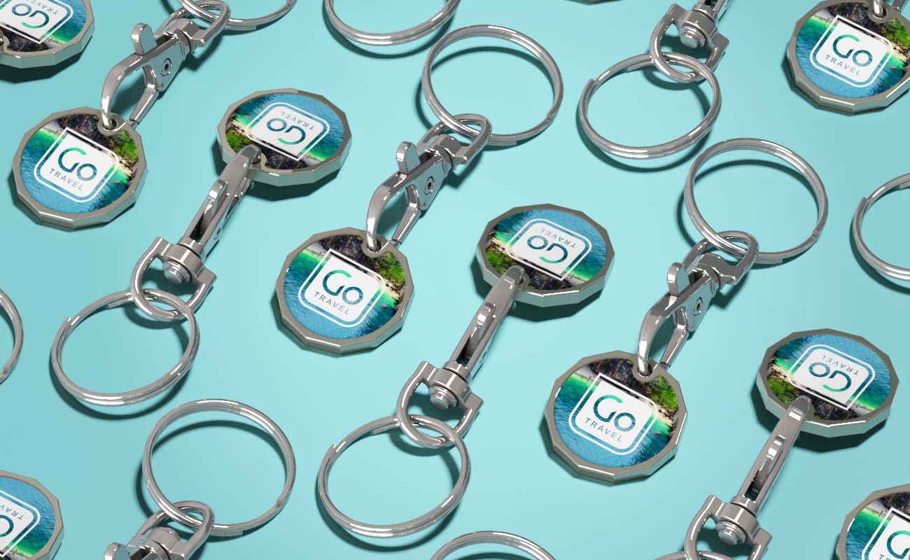 Chroma - Branded Trolley Tokens with Logo gallery thumbnail