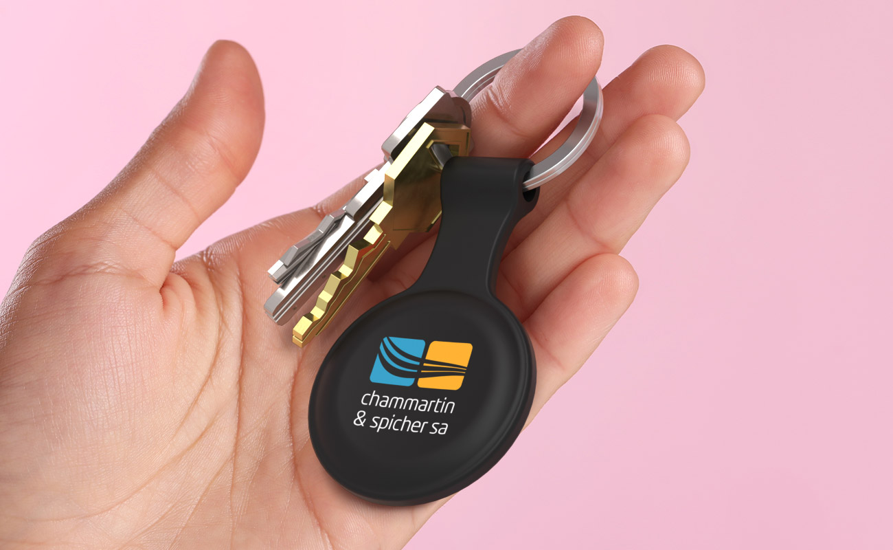 Cradle - Branded AirTag Cases with Logo gallery thumbnail