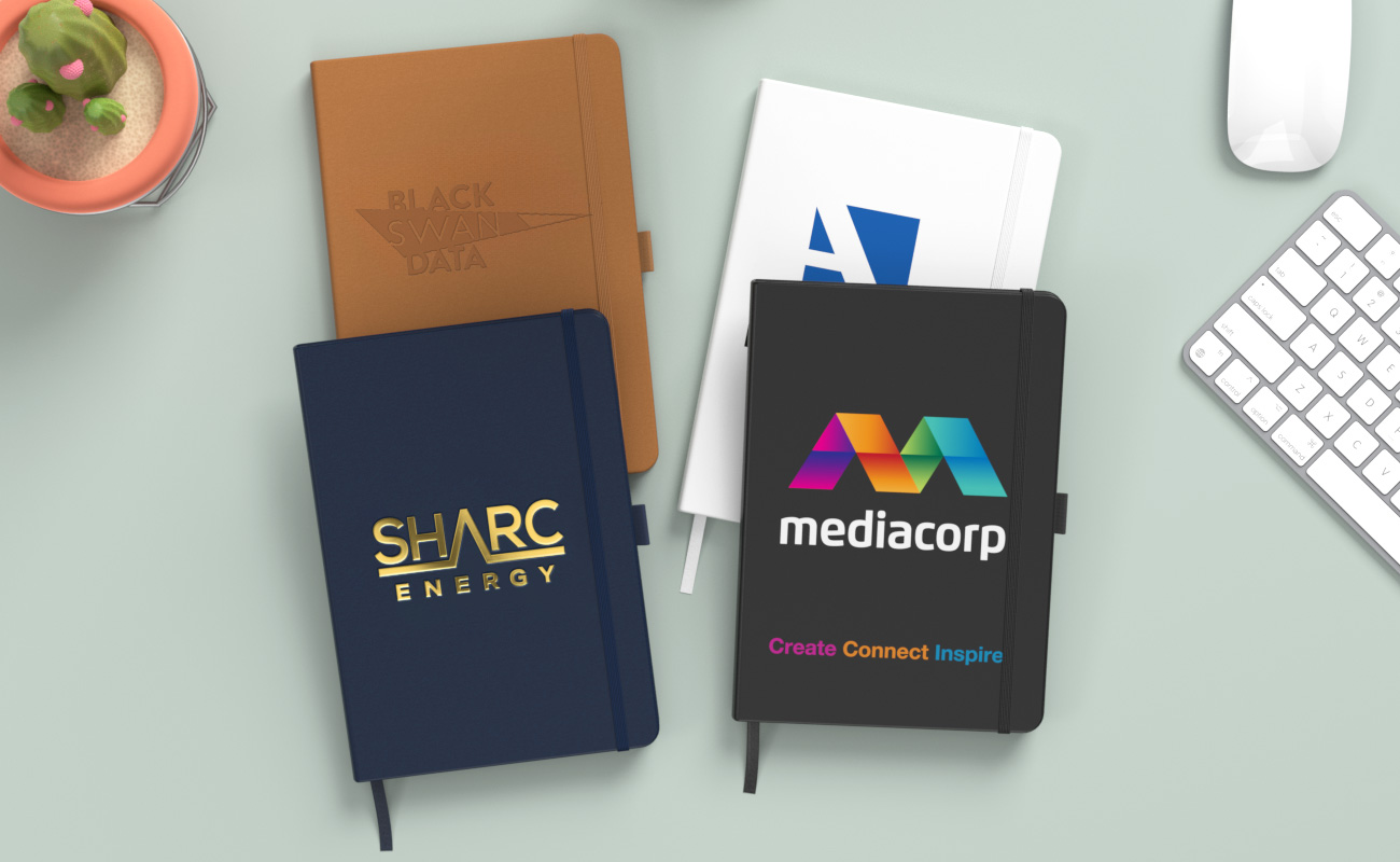 Custom Notebooks with Logo, Draft