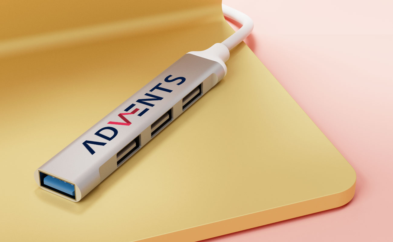 Expand - Branded USB Hub Desktop gallery thumbnail