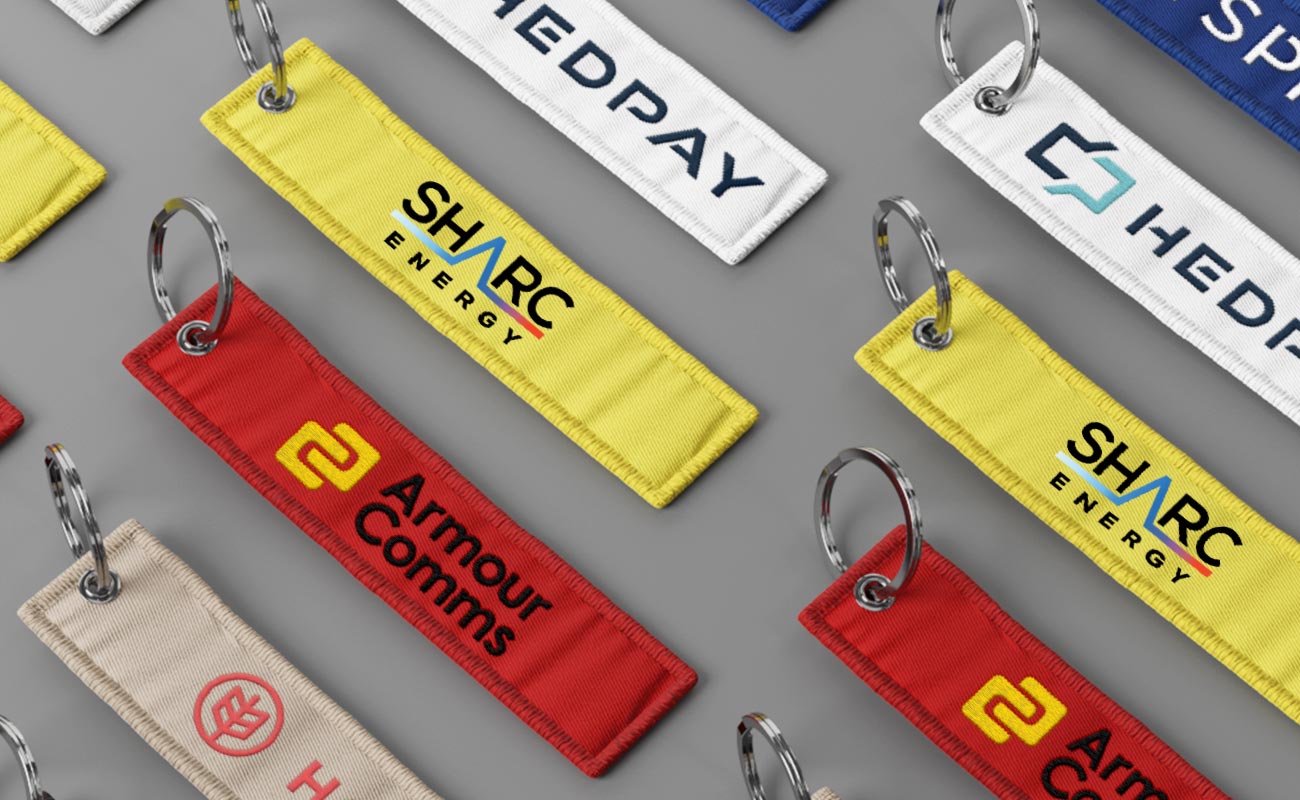 Personalised Keyrings, JetTag