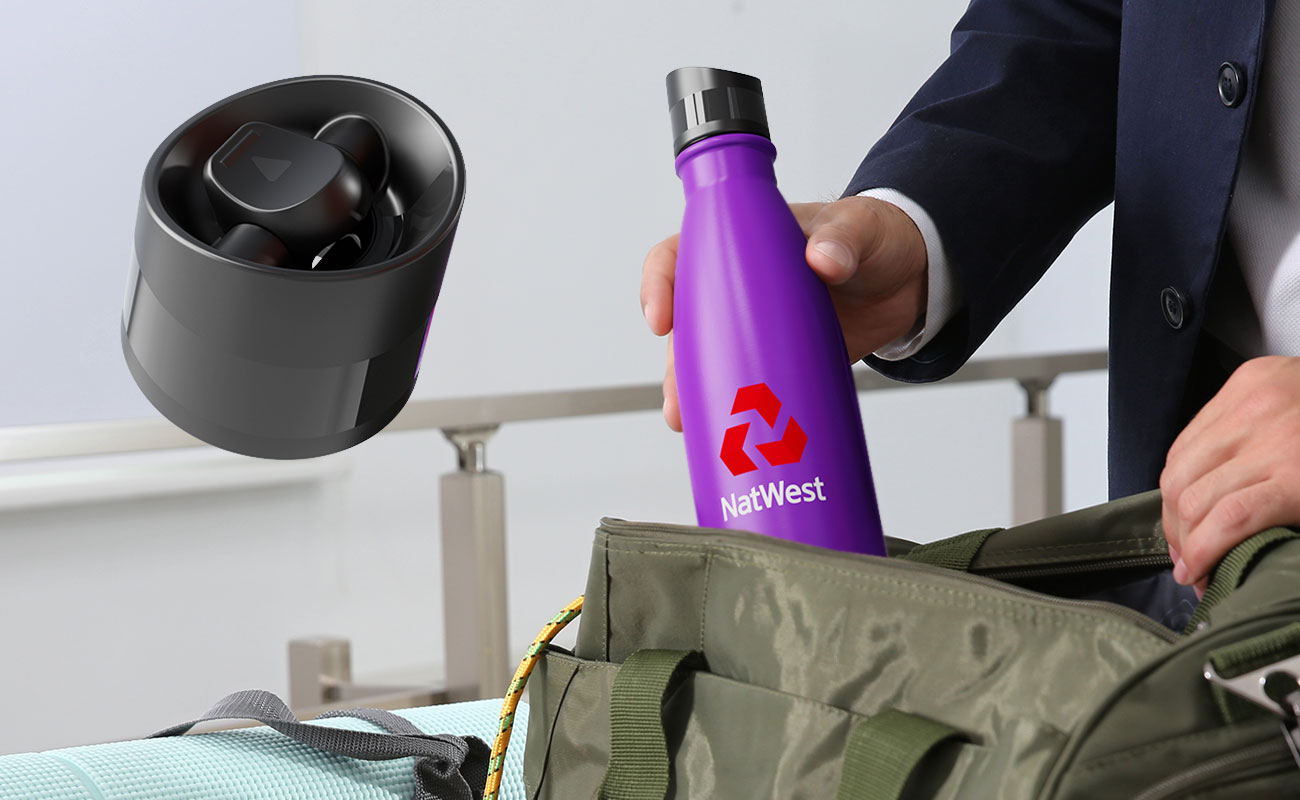 Nova Pure - Double Walled Water Bottles Personalised gallery thumbnail