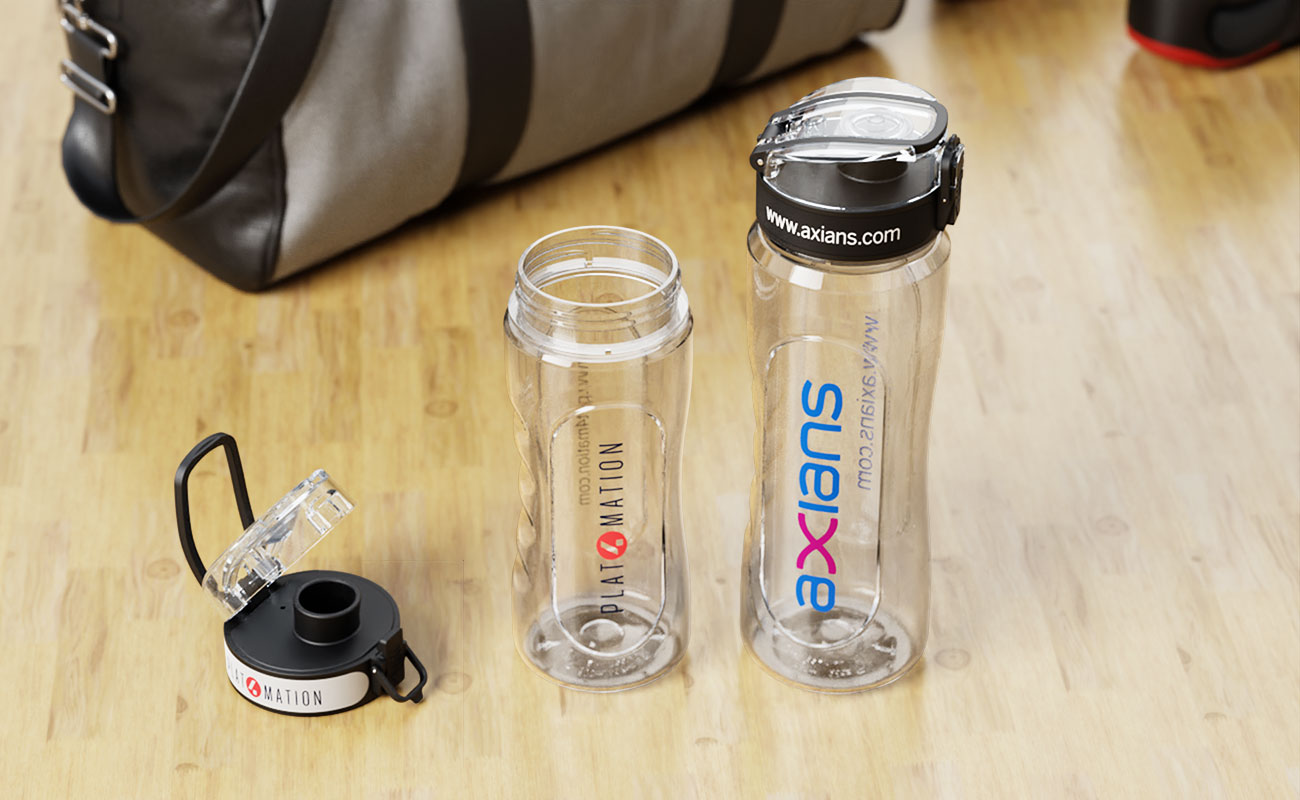 Pacific - Personalised Plastic Water Bottles gallery thumbnail