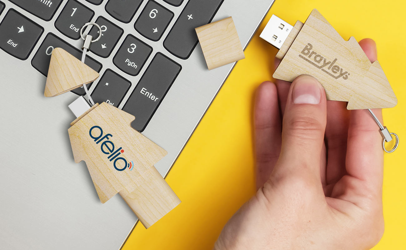 Tree Duo - Branded USB Sticks gallery thumbnail