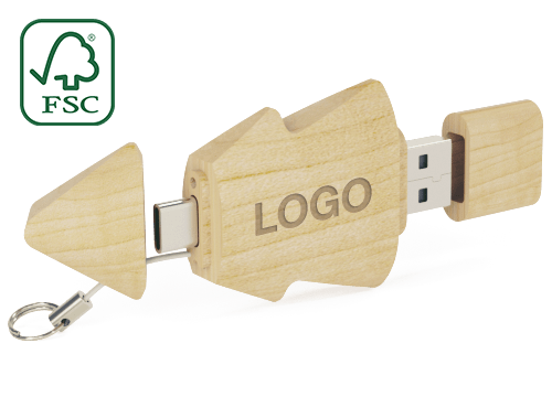 Tree Duo - USB Logo With USB-C Tree Duo - USB Logo With USB-C