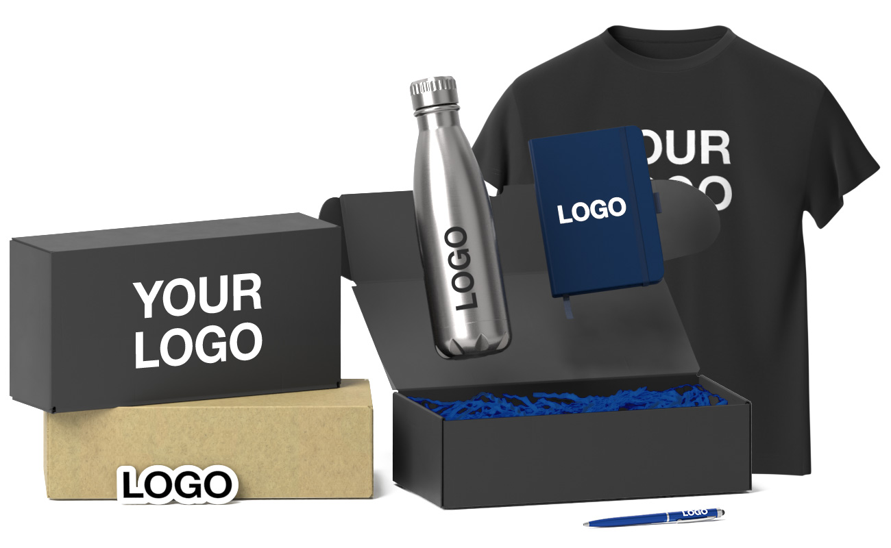 Merch Present Custom Promotional Merch Packs, Welcome L Merch Pack