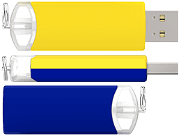 Colour hybrids are possible. Choose 2 different standard colours for distinct parts.